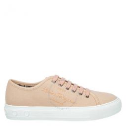 Salvatore Ladies Pink Lemonade Mediterr Low Cut Sneakers, Brand Size 5.5