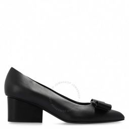 Salvatore Ladies Black Viva 55 Pump Shoe, Size 5.5