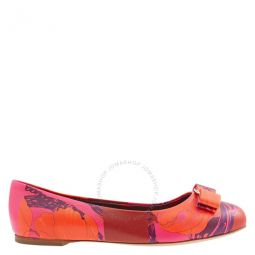 Salvatore Floral Varina Icon Ballerina Shoes, Brand Size 6
