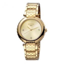 Gold Dial Ladies Watch