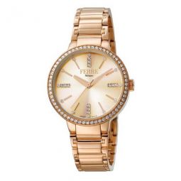 Gold Dial Ladies Watch