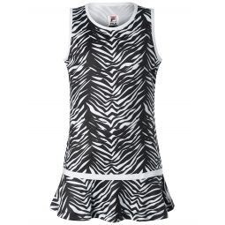 Fila Girls Fall Zebra Print Dress