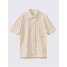 Jersey Short Sleeve Shirt - Ivory