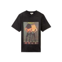 Vinyl Girls Graphic T-Shirt - Washed Black