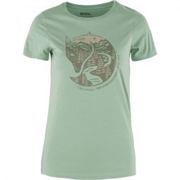 Arctic Fox Print T-Shirt - Womens