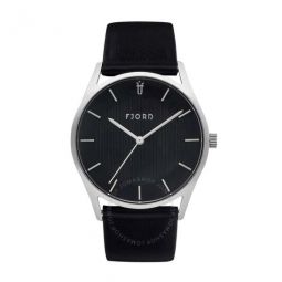 Eskel Black Dial Mens Watch