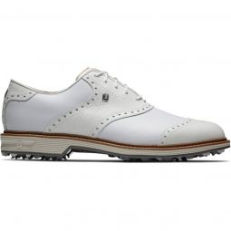 FootJoy Dryjoys Premiere Series Wilcox Golf Shoes - White 54322
