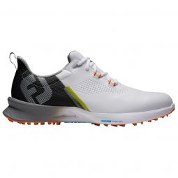 FootJoy Fuel Golf Shoes - White/Black/Orange 55443