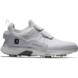 FootJoy HyperFlex Carbon BOA Golf Shoes 2024 - White/Gray 51121