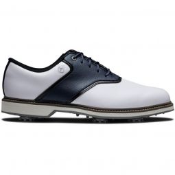 FootJoy Originals Golf Shoes - White/Navy 57023