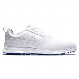 FootJoy SuperLites XP Golf Shoes - White/Blue 58087
