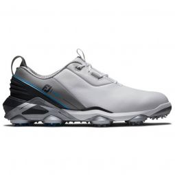 FootJoy Tour Alpha Golf Shoes - White/Grey/Blue 55506
