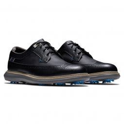FootJoy Traditions Golf Shoes - Black/Blue/Grey 57913