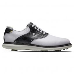 FootJoy Traditions Saddle Golf Shoes - White/Camo 57928