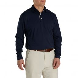 FootJoy Long Sleeve Sun Protection Golf Shirt - Navy 26234