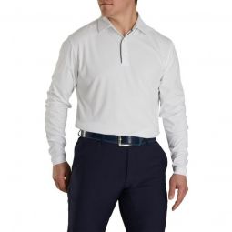 FootJoy Long Sleeve Sun Protection Golf Shirt - White 26233