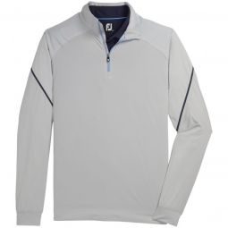 FootJoy TempoSeries Tech Midlayer Golf Pullover - Grey Cliff