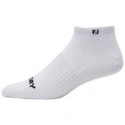 FootJoy ProDry Lightweight Low Cut Golf Socks - White