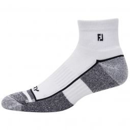 FootJoy ProDry Quarter Golf Socks - White