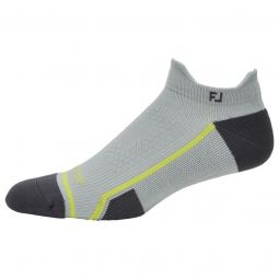 FootJoy Tech D.R.Y. Roll Tab Golf Socks - Grey