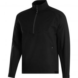 FootJoy Zephyr Windshirt Golf Pullover - Black