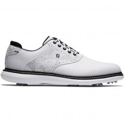 FootJoy Traditions LE Golf Shoes 2024 - White/White Snake 57952