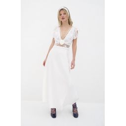 Carmen Maxi Dress - White