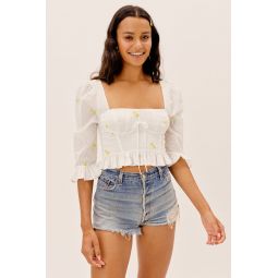 Abby Blouse - Ivory