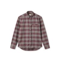 Reed Shirt - Burnt Red Check