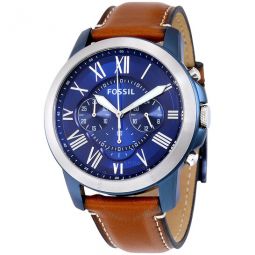 Grant Chronograph Blue Dial Mens Watch