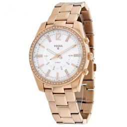 Scarlette Quartz Rose Gold Dial Ladies Watch