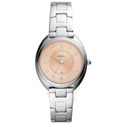 Gabby Crystal Rose Gold-tone Dial Ladies Watch