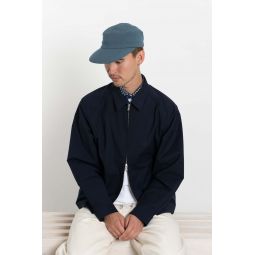 1 Panel Baseball Cap Poly Dyed Double Cloth Teal