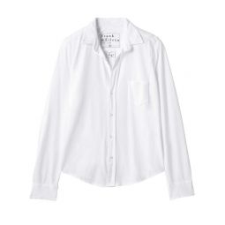 Barry Button Up - White