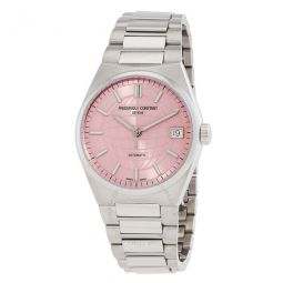 Highlife Automatic Pink Dial Ladies Watch