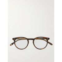 Carlton Round-Frame Tortoiseshell Acetate Optical Glasses