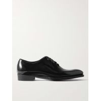 Merlin Whole-Cut Patent-Leather Oxford Shoes