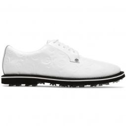 G/Fore Embossed Gallivanter Golf Shoes - Snow/Onyx