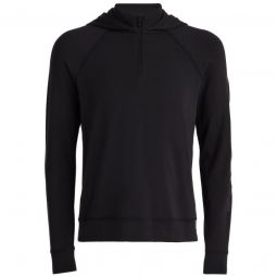 G/FORE Hooded Luxe Quarter Zip Mid Layer Golf Pullover