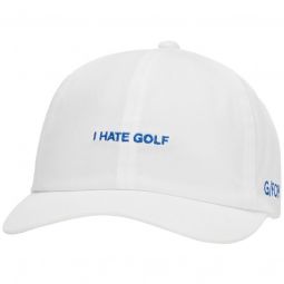 G/FORE I Hate Golf Cotton Twill Relaxed Fit Snapback Golf Hat