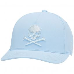 G/FORE Monochrome Skull & Tees Stretch Twill Snapback Golf Hat