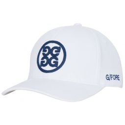 G/FORE Circle Gs Stretch Twill Snapback Golf Hat 2024