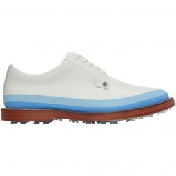 G/FORE Gallivanter Leather Luxe Sole Tuxedo Golf Shoes 2024 - Snow