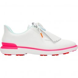 G/FORE Womens Gallivan2r Kiltie Golf Shoes 2024 - Snow/Multi