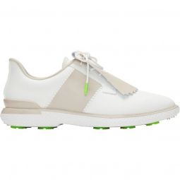 G/FORE Womens Gallivan2r Side Stripe Kiltie Golf Shoes 2024 - Snow/Stone