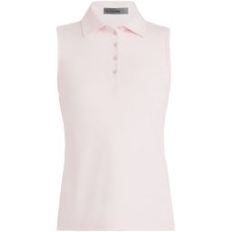 G/FORE Womens Silky Tech Nylon Sleeveless Golf Polo