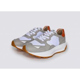 Baber Sneakers - Grey Orange