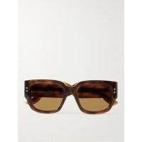 Square-Frame Tortoiseshell Acetate Sunglasses