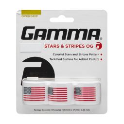 Gamma Fashion Overgrips 3-pack Stars & Stripes