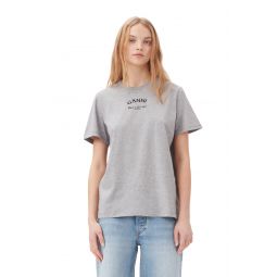 Grey Relaxed O-neck T-shirt